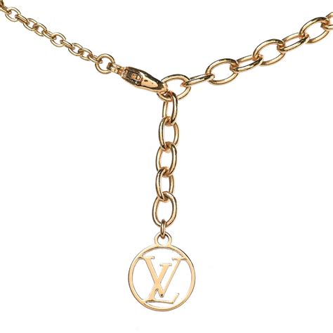 louis vuitton flower full necklace|louis vuitton clover necklace.